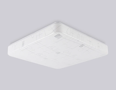 Потолочный светодиодный светильник FZ1154 WH белый 18W 6400K 270*270*80 (Без ПДУ)