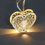 A-406 гирлянда светодиодная 5м, прозрачный провод, 20 LED с насадками