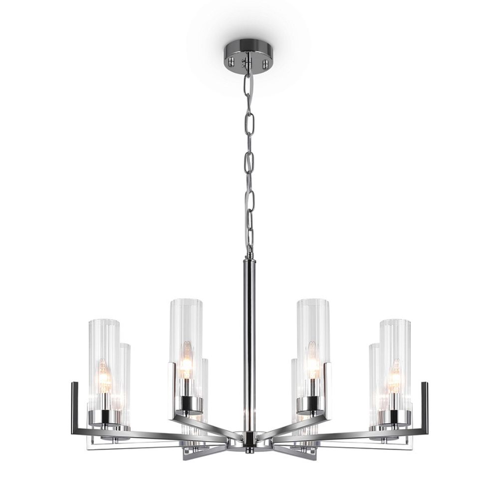 Подвесной светильник Adeline FR5214PL-08CH, E14х8. TM Maytoni
