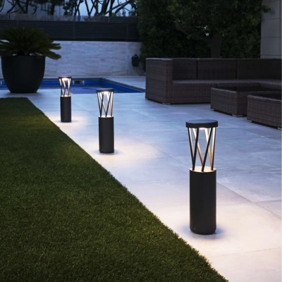 09973-0.7-001KT 0,6M LED12W BK фонарь Reluce, LED
