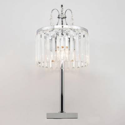 Citilux Инга CL335831 Настольная лампа хрустальная Хром