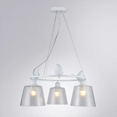 Подвесная люстра Arte Lamp PASSERO A4289LM-3WH, 3хE27