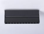 Светильник светодиодный накладной TA1829  BK черный LED 12W 4200K 230*22*87