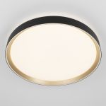 Citilux BOSS CL751451G LED RGB Светильник с пультом Чёрный с Золотом