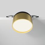 Встраиваемый светильник Onda 4000K 12Вт 120°, DL024-12W4K-BMG. TM Maytoni