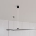 Подвес жесткий с питанием ART-APRIORI-ROD-A-L200-POWER (BK) (Arlight, IP20 Металл, 3 года)