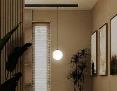 Светильник светодиодный диммируемый для шинопровода Magnetic 220V GL1442 BK/FR черный/белый матовый IP20 10W 3000K-6400K 120° D120 H1500 (Без ПДУ)