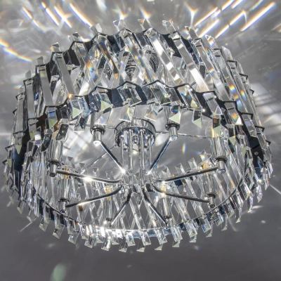 Citilux Ингвар CL334281 Люстра подвесная хрустальная Хром