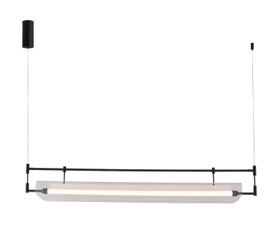 08021-120P,19 Подвес Аника черный w120*10 h150 Led 25W (3000K)