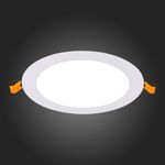 ST209.538.12 Св-к встр. Белый LED 1*12W 3000K 816Lm Ra80 110° IP20 D170xH8 90-265V