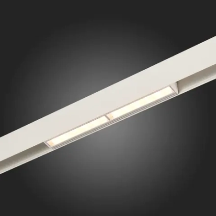 ST804.536.12 Магнитный трековый светильник Белый LED 1*12W 3000K 850Lm Ra>90 120° IP20 L220xW22xH46 48VV