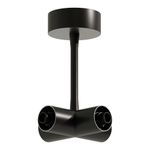 ST1602.469.00 Потолочный токопроводящий X-коннектор ST-Luce Черный