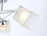 Светильник подвесной TR303071/3 WH/CH/FR белый/хром/белый матовый E27/3 max 40W D560*250