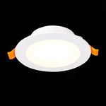 ST212.508.10 Св-к встр. Белый LED 1*10W 3000K/4000K/6000K 850Lm Ra80 110° IP20 D120xH30 220-240V