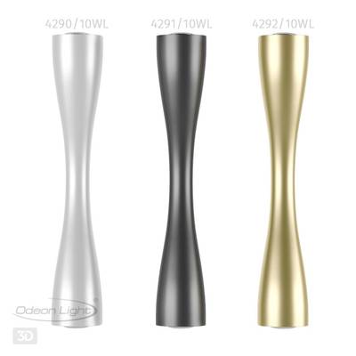 4290/10WL HIGHTECH ODL22 373 белый/металл Настенный светильник IP20 LED 10W 588Лм 3000K ANIKA