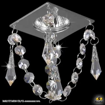 2443/CT MR16 CR/CL светильник точечный Sneha, GU5.3х1
