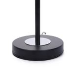 8204/1TL LEDIO LN25 серебро/черный/прозрачный, металл/акрил Настольная лампа LED 7W 4000К 220V SATIANA
