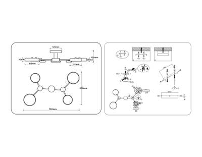 Светильник светодиодный подвесной FL4858/4 WH/WD белый/дерево 60W 3000-6000K 700*400*120  (без ПДУ)