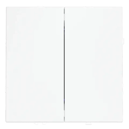 VLS020502 Перекрестный переключатель встраиваемый VOLTUM S70 двухклавишный 10А, (белый матовый). (ТМ Maytoni)