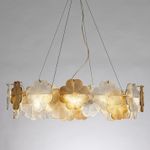 Подвесная люстра ARTE LAMP MALLIKA A4077SP-10GO, 10хE14