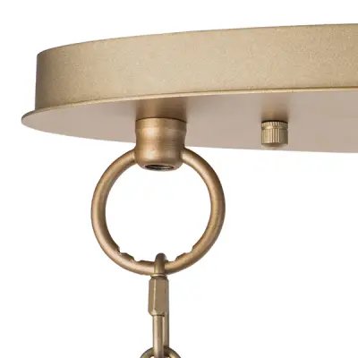 712162 Люстра AGAVE 6х40W E27 ШАМПАНЬ/ПРОЗРАЧНЫЙ Lightstar