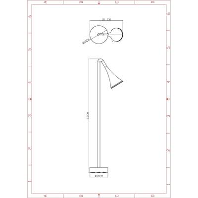 Ландшафтный светильник Arte Lamp BRONN A2367PA-1BK, 1хGU10