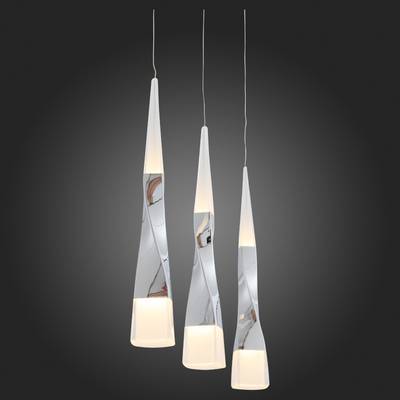 SL405.103.03 Светильник подвесной ST-Luce Хром/Хром, Белый LED 3*7W 3000K