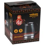Чайник МАТРЁНА MA-155 электрический (2,2 л) стекло черный