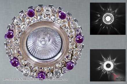 00755-9.0-001CN MR16+LED3W CL+PP светильник точ.
