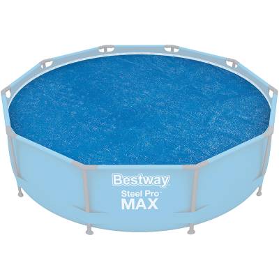 Тент для бассейнов солнценагревательный d305 см 58241 Bestway