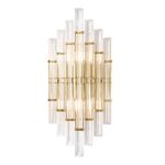 Бра Crystal Lux SARAGOSA AP2 BRASS/TRANSPARENTE 2880/402