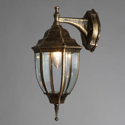Уличный настенный светильник Arte Lamp PEGASUS A3152AL-1BN, 1хE27
