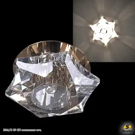 2044/B G9 GD светильник точечный Sneha, G9х1