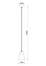Подвесной светильник Arte Lamp BRUSSELS A8030SP-1BK, 1хE27