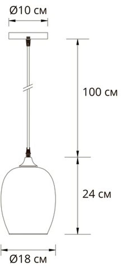 Подвесной светильник Arte Lamp PROPUS A4344SP-1PB, 1хE27