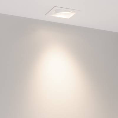 Светильник MS-VORTEX-BUILT-S90x90-12W Day4000 (WH-WH, 40 deg, 230V) (Arlight, IP20 Металл, 5 лет)