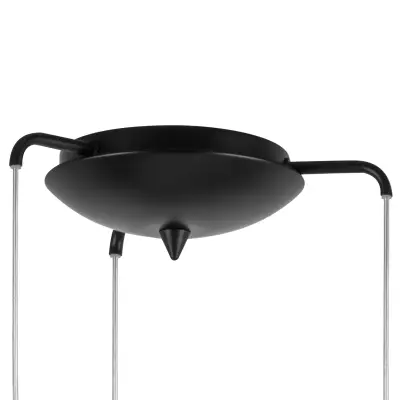813137 Люстра GLOBO 3х40W E14 black/white Lightstar