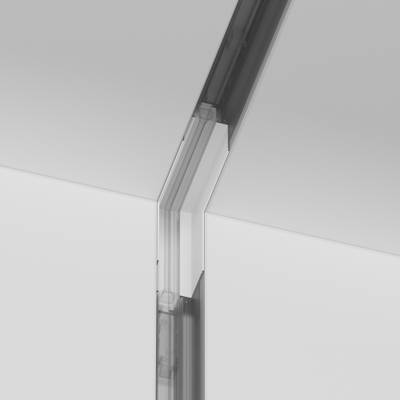 Коннектор угловой внутренний Gravity встраиваемый белый, TRA010ICL-22W. TM Maytoni