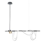 Подвесной светильник Arte Lamp KLIMT A2850SP-45BK, 1хLED