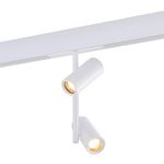 ST808.536.16 Магнитный трековый светильник Белый LED 1*16W 3000K 1 100Lm Ra&gt;90 36° IP20 D45xH240 48VV