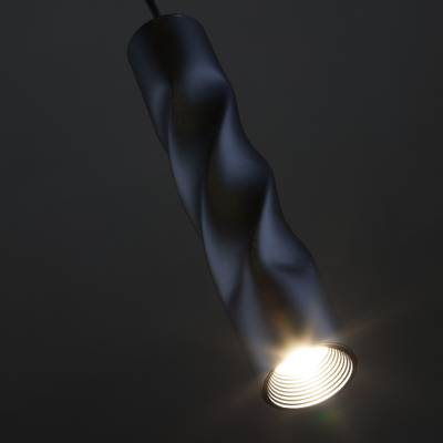 Подвесной светодиодный светильник в стиле лофт 50136/1 LED черный