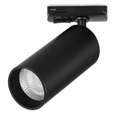 ST382.436.20.TRIAC Св-к трек. Черный LED 1*20W 3000K 1 800Lm Ra&gt;90 24 IP20 DxH- 220V
