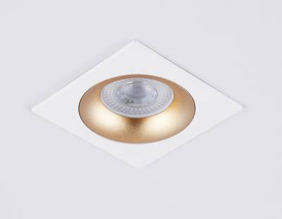 Светильник встраиваемый TN102728 WH/GD белый/золото GU5.3 92*92*23