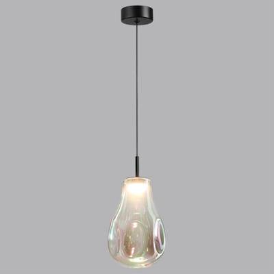 5098/4LB PENDANT ODL25 423 черный/бензиновый/металл/стекло Подвес LED 4W 4000K 388Лм NAVE