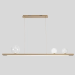 Светильник подвесной Crystal Lux AHORA SP1 L1200 BRASS 0053/204