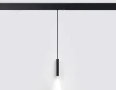 Светильник светодиодный диммируемый для шинопровода Magnetic 220V GL1432 BK черный IP20 10W 3000K-6400K 24° D35*240 H1500 (Без ПДУ)