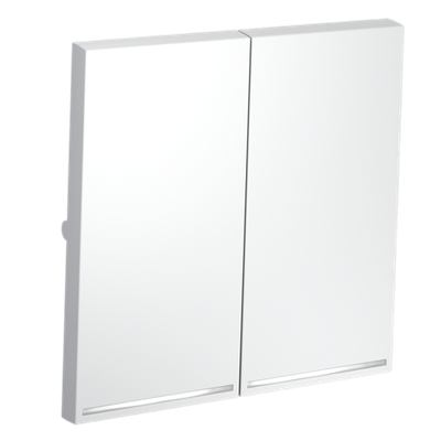 VLS000402 Клавиши для выключателя/переключателя двухклавишного с подсветкой, S70 (белый матовый). (ТМ Maytoni)