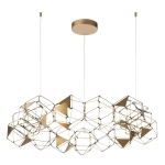 5086/68L L-VISION ODL25 291 античная бронза/металл Люстра LED 68W 4000K 3740Лм TRELLIS