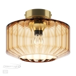 4747/1C PENDANT ODL21 409 янтарный/бронзовый Светильник потолочный E27 1*60W BINGA