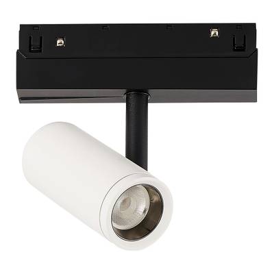 ST808.546.08 Магнитный трековый светильник Белый, Черный LED 1*8W 4000K 650Lm Ra&gt;90 36° IP20 D42xH135 48VV